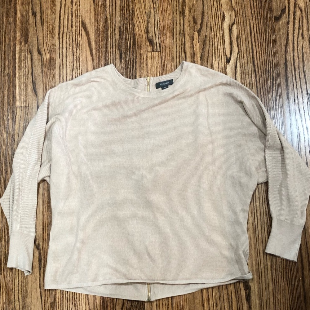 Zip-back Sweater